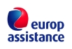 Logo di Europ Assistance con simbolo rosso e blu.